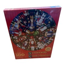 Springbok 500 Pc Round Jigsaw Puzzle &quot;Nutcrackers Christmas Collection&quot; ... - $17.99