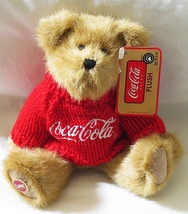 Boyds Bears Johnny 8-inch Plush Coca-Cola Bear  - $12.95