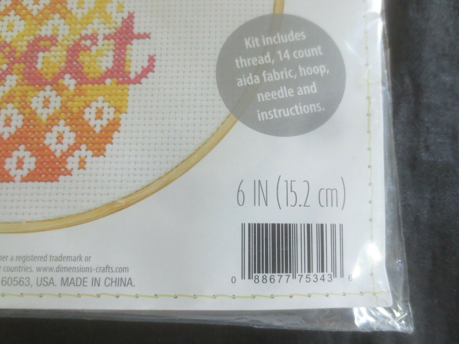 Dimensions Sweet Pineapple Cross Stitch Kit