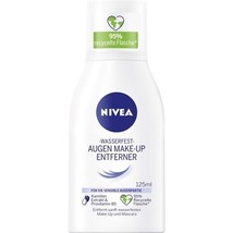 NIVEA waterproof eye milky make-up remover cleanser 125ml  -FREE SHIPPING - $14.84