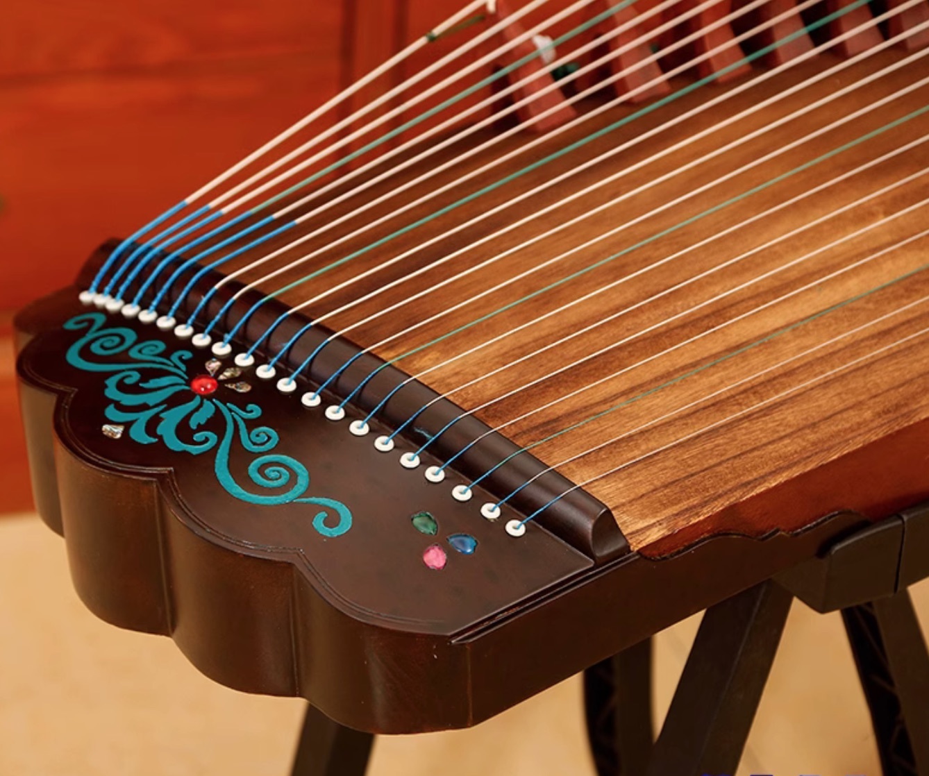 Small Guzheng 1m 21 string Chinese stringed instruments Guzhengs