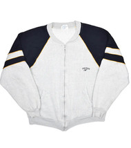 Vintage Pro Keds Track Jacket Mens L Fleece Warm Up Full Zip Grey Tennis - $36.96