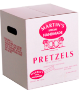 Martin&#39;s Handmade, Hand Twisted Pretzels with Salt, Bulk 3 lb. Carton - $38.56