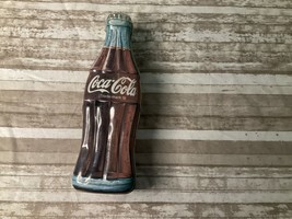 Coca Cola Bottle Shaped Tin Box 1996  - $12.95