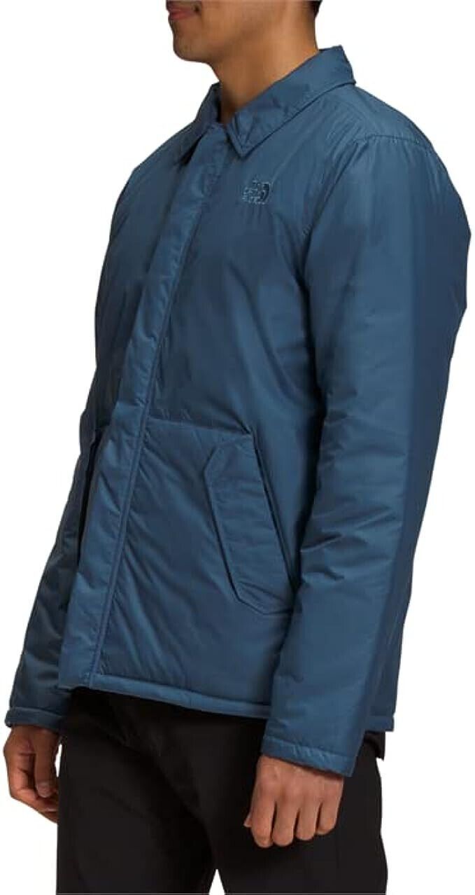 Primary image for The North Face Mens Shady Blue Auburn Button Insulated Jacket, XL X-Large 8363-9