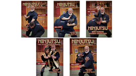 5 DVD SET Ninjutsu Secrets Empty Hand fighting escapes DVD Stephen Hayes - $120.00