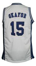 Jahlil Okafor #15 College Basketball Jersey Sewn White Any Size image 2