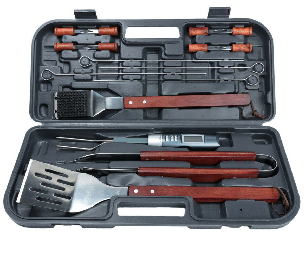 Primary image for 17-Piece Stainless Steel BBQ Tool Set