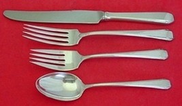 Cascade by Towle Sterling Silver Regular Size Setting(s) 4pc Vintage Silverware - $197.01