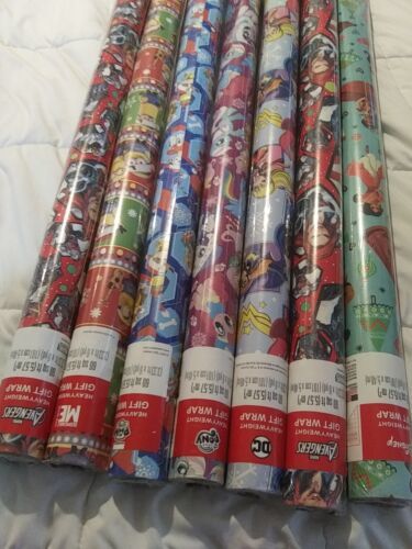 2 Rolls Black Disney's The Nightmare Before Christmas Wrapping