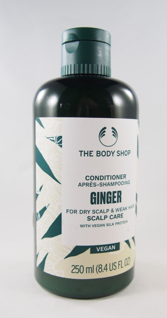 (1) the body shop ginger conditioner aloe vera scalp care 8.4oz 250ml new