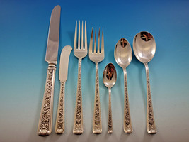 Windsor Rose by Watson Sterling Silver Flatware for 8 Set Service 60 pieces - $3,658.05