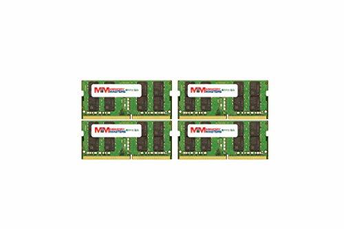 MemoryMasters 64GB (4x16GB) DDR4-2400MHz PC4-19200 2Rx8 1.2V SODIMM Memory for L - $336.58