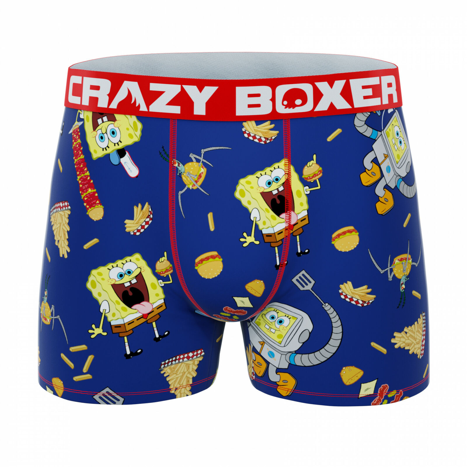 The Simpsons Krusty-O's Cereal Swag Boxer Briefs-Large (36-38