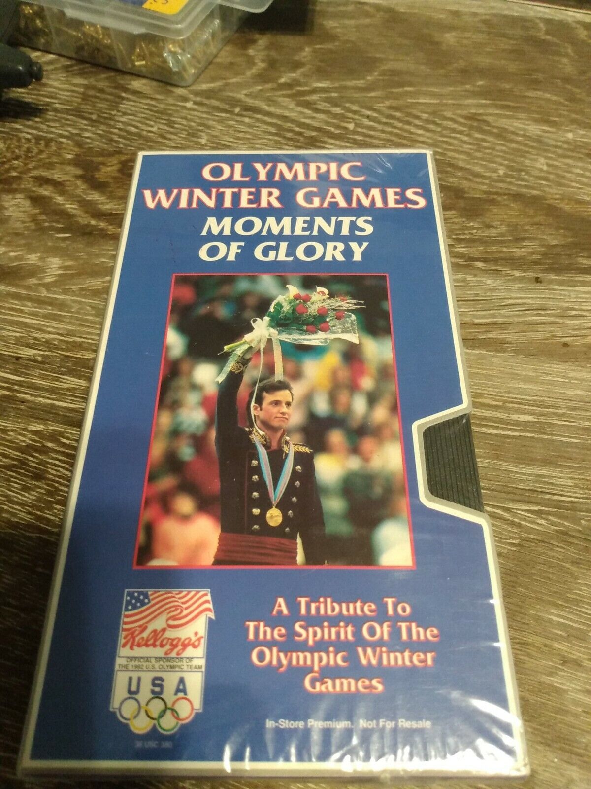 Olympic Winter Games Moments of Glory VHS 1980 Kelloggs Promo