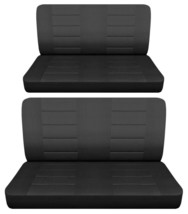 Fits 1953 Buick Special 4 door sedan Front and Rear bench seat covers ch... - $130.54