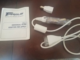 Targus mobile 70 universal ac/dc adapter for apple comes with black case - $24.70