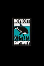 Boycott Captivity Sticker, Animal Rights, Animal Rescue Decal, Save the Whales - $5.31