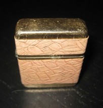 STORM QUEEN Ladies Petite BRASS Tone Faux leather Wrap Art Deco Petrol L... - $18.99