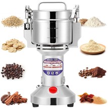 ALDKitchen Grain Mill Grinder | 2000 Grams | Electric High-Speed Grinder Machine | Wheat, Spices & Nut Chopper | Swing Type