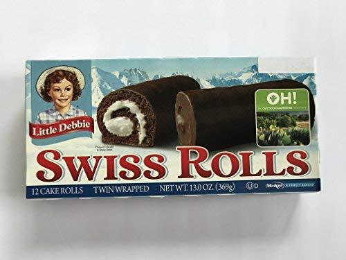 Little Debbie Swiss Rolls 12 Cake Rolls Net WT. 13.0 OZ. (369g) - $11.77