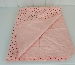 Carters Baby Girl Cotton Flannel Receiving Swaddle Blanket Red Pink Ladybug NEW - $23.50