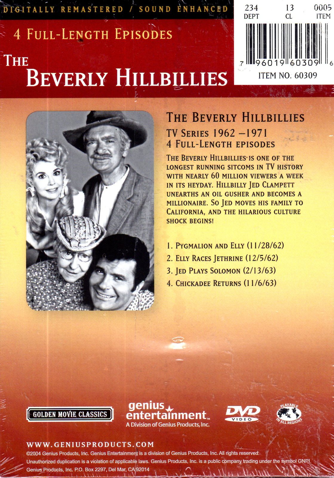 Dvd Movie The Beverly Hillbillies Dvds And Blu Ray Discs