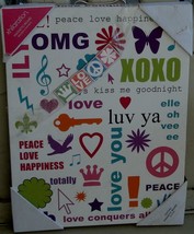 Target Xhilaration Hanging Wall Art: Texting - New - Great Graphics - Colorful - $19.79