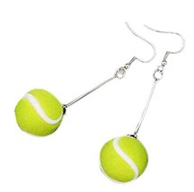 Set of 2 Sports Style Interesting Earrings Stylish Individuality Earrings,Tennis
