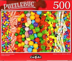 Paws of Assorted Candy - 500 Pieces Jigsaw Puzzle for Age 14+ - $11.87