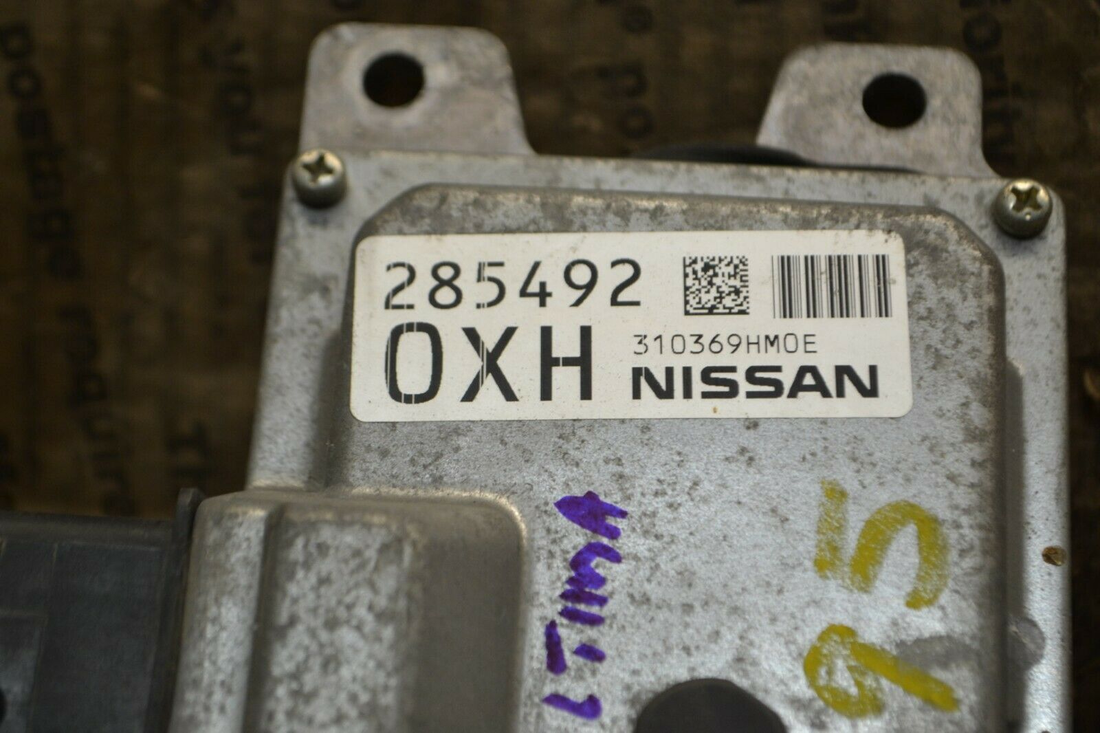 20132015 Nissan Maxima Transmission Control Unit TCU 310F64BA0A Module