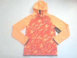 Nike Girls Therma Hoodie Sweatshirt - 806015 - Orange Peach 835 - Size M - NWT - $18.99