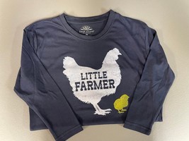 Youth Little Farmer with Chicken Long Sleeve T-Shirt - $8.99