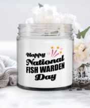 Fish Warden Candle - Happy National Day - Funny 9 oz Hand Poured Candle New  - $19.95