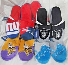 NFL Colorblock Slippers by Forever Collectibles -Select- Size AND Team B... - $25.99