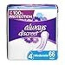 Always Discreet Incontinence Pads, Moderate, Regular Length, 66 Count - 2 Pack ( image 3