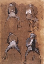 12633.Room Wall Poster.Interior art design.Degas painting.Hockey drawing.Equine - $16.20+