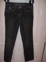 Justice Jeans Black Simply Low Size 10 Girl's EUC - $19.20
