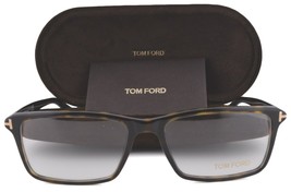 Brand New Tom Ford Tf 5408 052 Dark Havana Authentic Eyeglasses Frame 56-16 - $161.29