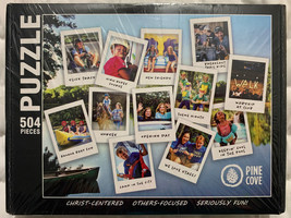 Pine Cove 504 Piece Puzzle 16&quot; x 20&quot; Summer Camp Souvenir Retired New Se... - $18.59