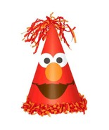 Elmo Turns One 1 Cone Hat with Fringe 1st Birthday Party Sesame Street - $4.94