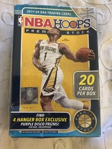 2019/20 Panini Hoops Premium Stock NBA Basketball HANGER box (20 cards/box) - $58.95