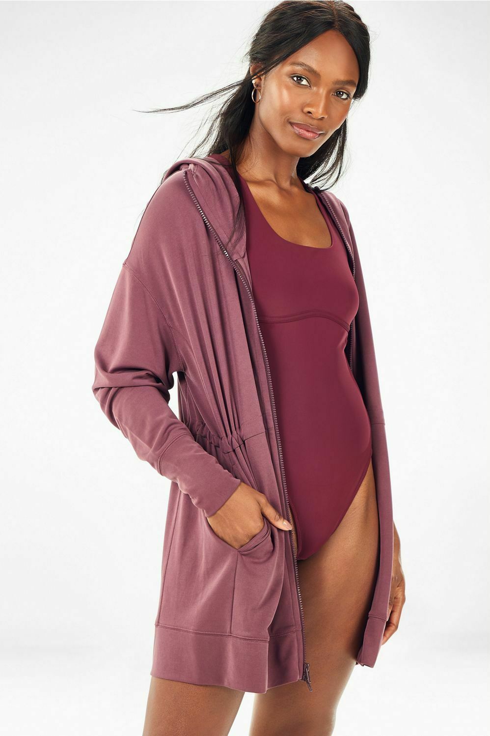 Fabletics leah oversized online hoodie