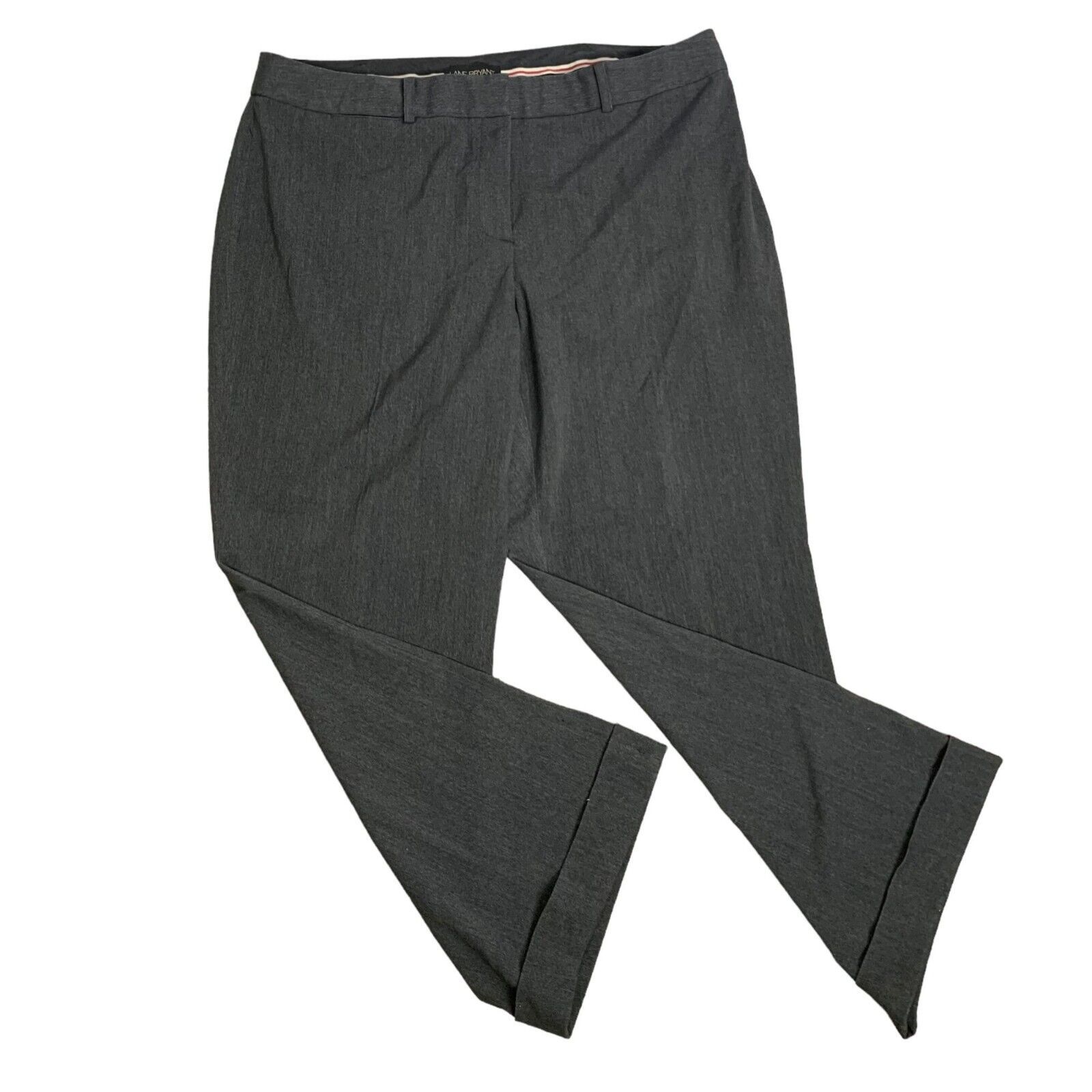 Asos Design Tall Ponte Flare Pants 6 Black Stretch Knit Leggings