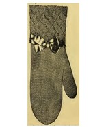 Ladies Mittens. Vintage Knitting Pattern. PDF Download - $2.50