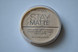 Rimmel Stay Matte Powder - #001 Transparent 0.49 oz (Pack of 1) - $14.99