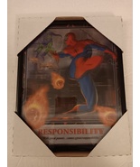 Marvel Spider-Man Responsibility Inspirational Art Print 8 x 10 Framed A... - $19.99