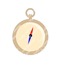 Compass Digital File.  Instant Download.  PNG & SVG Files.  No Physical Items Sh