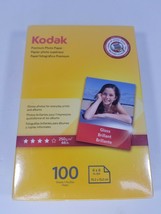 KODAK Premium Photo Paper Gloss 4"x6", 100 count 2012 - $9.85