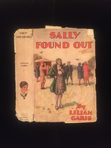 1930 "Sally Found Out" by Lilian Garis frame-ready dust jacket (no book) image 1